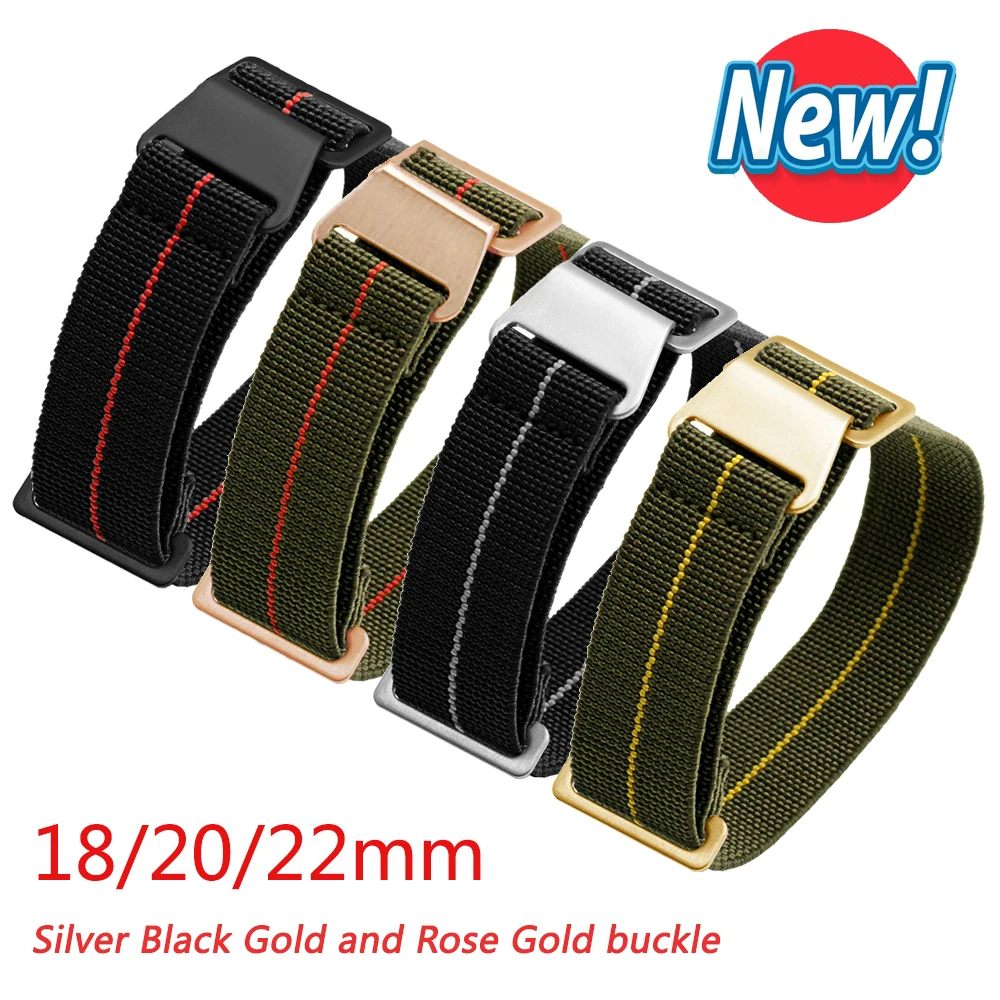 18/20/22mm Nylon Strap for Samsung Galaxy Watches 3 42mm/Active2 for Huawei Watch GT2 46mm/GT2 Pro Troops Parachute Bag Bracelet
18/20/22mm Nylon Strap for Samsung Galaxy Watches 3 42mm/Active2 for Huawei Watch GT2 46mm/GT2 Pro Troops Parachute Bag Bracelet