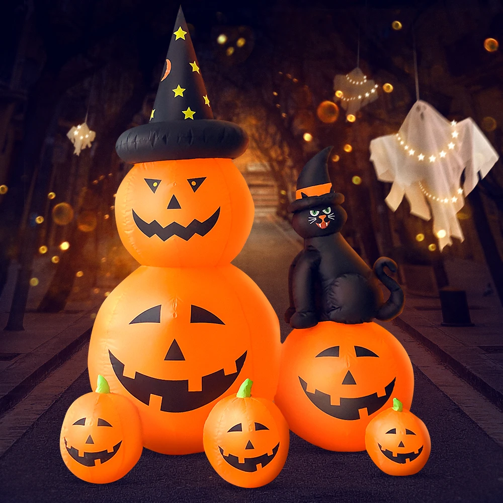 Halloween Pumpkin Decoration Outdoor Scary Ghost Cat Decor for Home Yard Garden Party Accessory
Halloween Pumpkin Decoration Outdoor Scary Ghost Cat Decor for Home Yard Garden Party Accessory