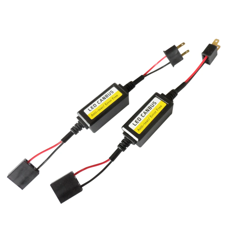 2pcs H7 LED Headlight Decoder Canbus Anti-Flicker Harness Bulbs Resistor Decoder Error Free
2pcs H7 LED Headlight Decoder Canbus Anti-Flicker Harness Bulbs Resistor Decoder Error Free
