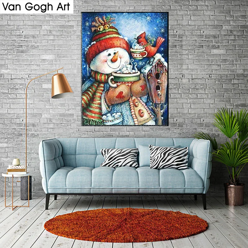 Christmas Gift 5D DIY Diamond Paint Cross Stitch Card Snowman Craft Embroidery Diamond Painting 3D Diamond Mosaic Home Decor
Christmas Gift 5D DIY Diamond Paint Cross Stitch Card Snowman Craft Embroidery Diamond Painting 3D Diamond Mosaic Home Decor