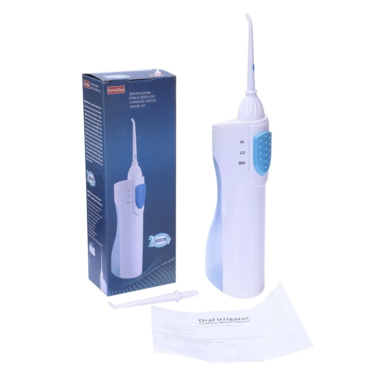 Cordless Portable Floss Water Jet Oral Irrigator Teeth Clean White Care
Cordless Portable Floss Water Jet Oral Irrigator Teeth Clean White Care