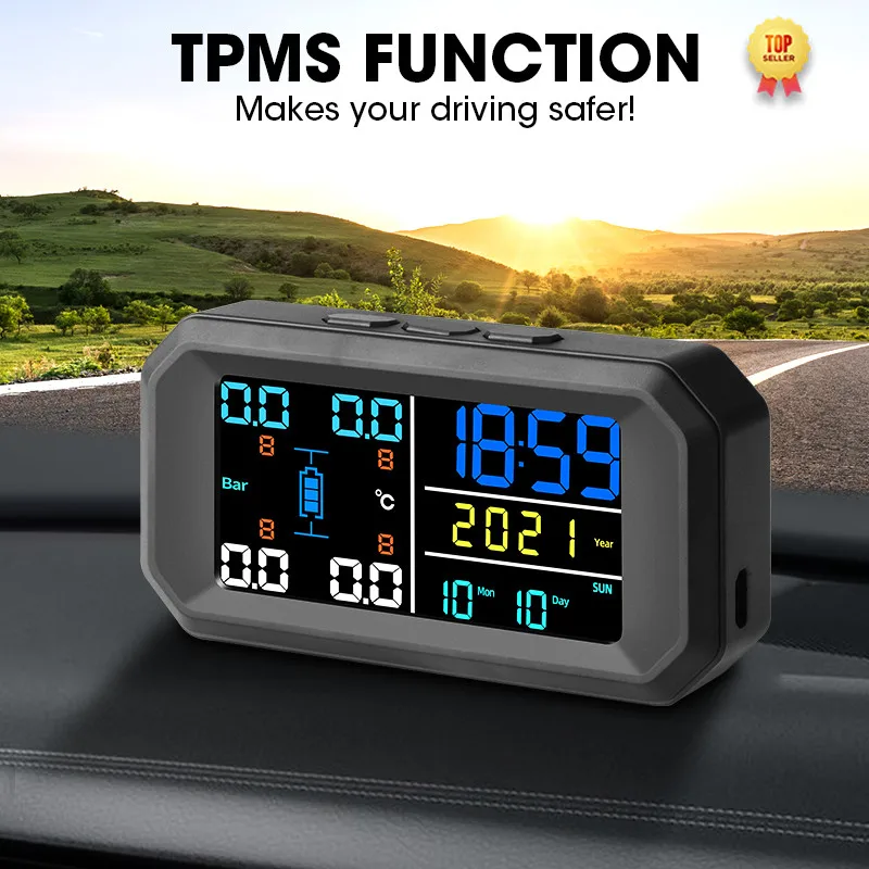 TPMS Solar Power Intelligent Wireless 4 Tire Smart Car Pressure Monitor System accessories programming tool android headrest
TPMS Solar Power Intelligent Wireless 4 Tire Smart Car Pressure Monitor System accessories programming tool android headrest