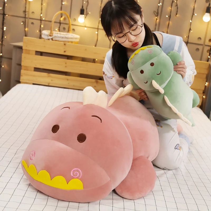 Hot Lovely Huggable Cartoon Animal Dinosaur Plush Pillow CushionToys Stuffed Soft Long Sleeping Dolls Children Birthday Gift
Hot Lovely Huggable Cartoon Animal Dinosaur Plush Pillow CushionToys Stuffed Soft Long Sleeping Dolls Children Birthday Gift