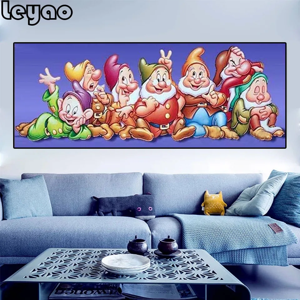 round Diamond Painting Fairy tale seven dwarfs Full square Rhinestone Pictures Diamond mosaic The best children's day gift
round Diamond Painting Fairy tale seven dwarfs Full square Rhinestone Pictures Diamond mosaic The best children's day gift