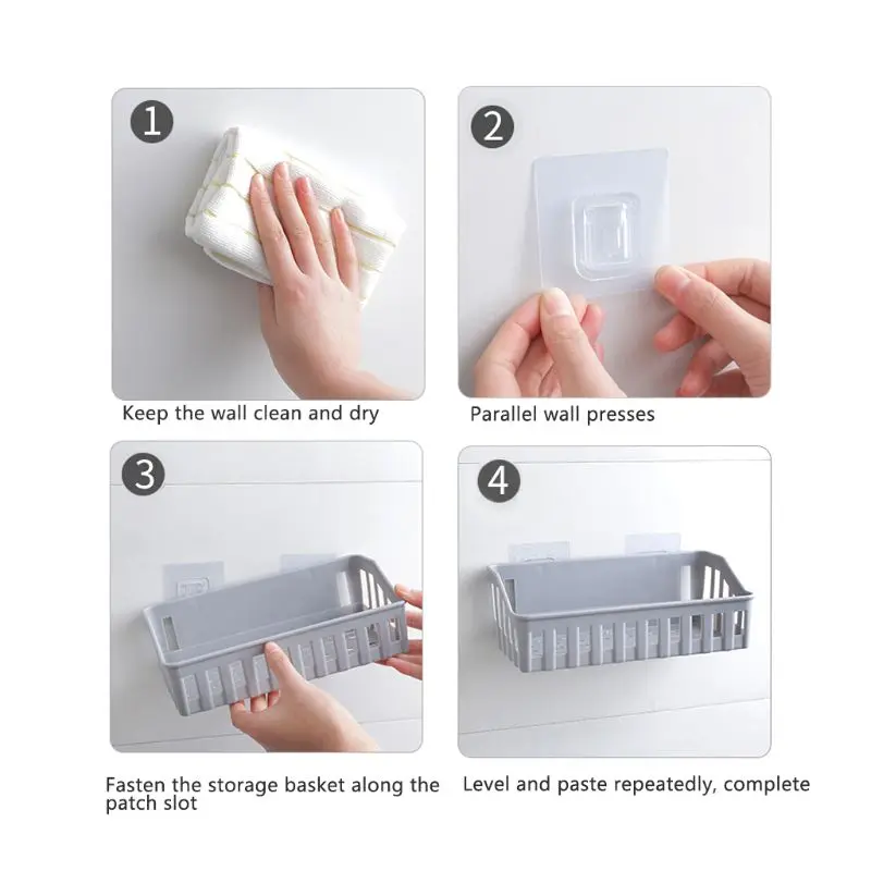Suction Cup Bathroom Rack Free Punch Plastic Wall-Mounted Creative Double Bathroom Large Household Drain Soap Box Household Item
Suction Cup Bathroom Rack Free Punch Plastic Wall-Mounted Creative Double Bathroom Large Household Drain Soap Box Household Item