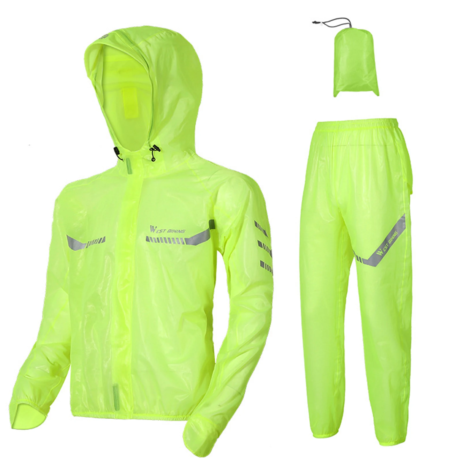 Outdoor Raincoat Cycling Rain Suit 100 Polyester Fabric Bike Jackets Sports Lightweight Breathable Rainproof Successful
Outdoor Raincoat Cycling Rain Suit 100 Polyester Fabric Bike Jackets Sports Lightweight Breathable Rainproof Successful