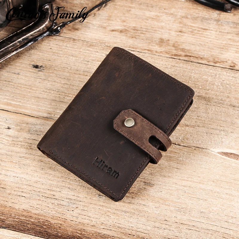 Vintage genuine leather short wallet men small credit card holder wallet for men retro coin purses ID Card RFID Blocking purse
Vintage genuine leather short wallet men small credit card holder wallet for men retro coin purses ID Card RFID Blocking purse