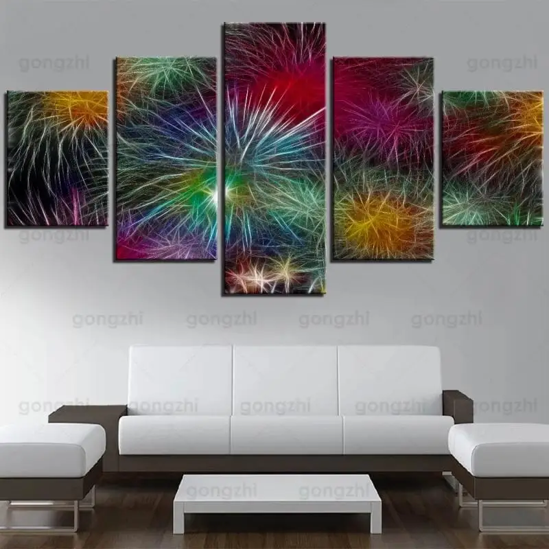 5Pics Landscape Canvas Painting Beautiful Firework In Night Wall Art Poster Living Room Bedroom Bar Decoration Hd Printed Poster
5Pics Landscape Canvas Painting Beautiful Firework In Night Wall Art Poster Living Room Bedroom Bar Decoration Hd Printed Poster