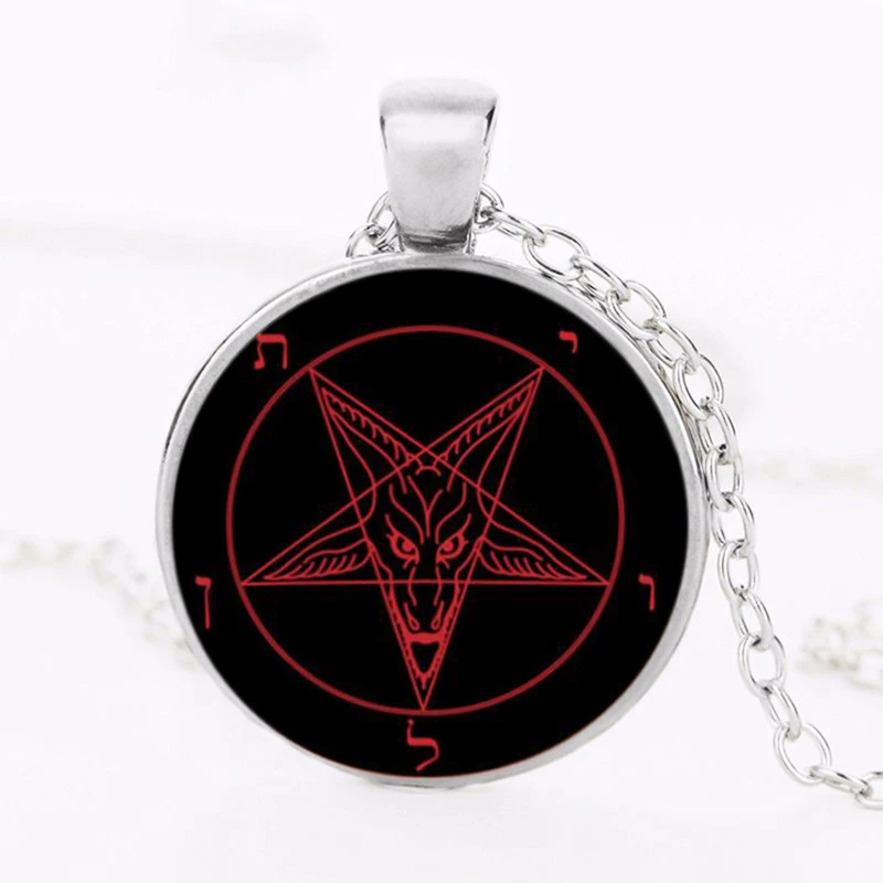 Vintage Bronze Pentagram Necklaces Pendant Red Goat Pendant Necklace Jewelry Satanism Gothic Jewelry mens hip hop jewelry
Vintage Bronze Pentagram Necklaces Pendant Red Goat Pendant Necklace Jewelry Satanism Gothic Jewelry mens hip hop jewelry