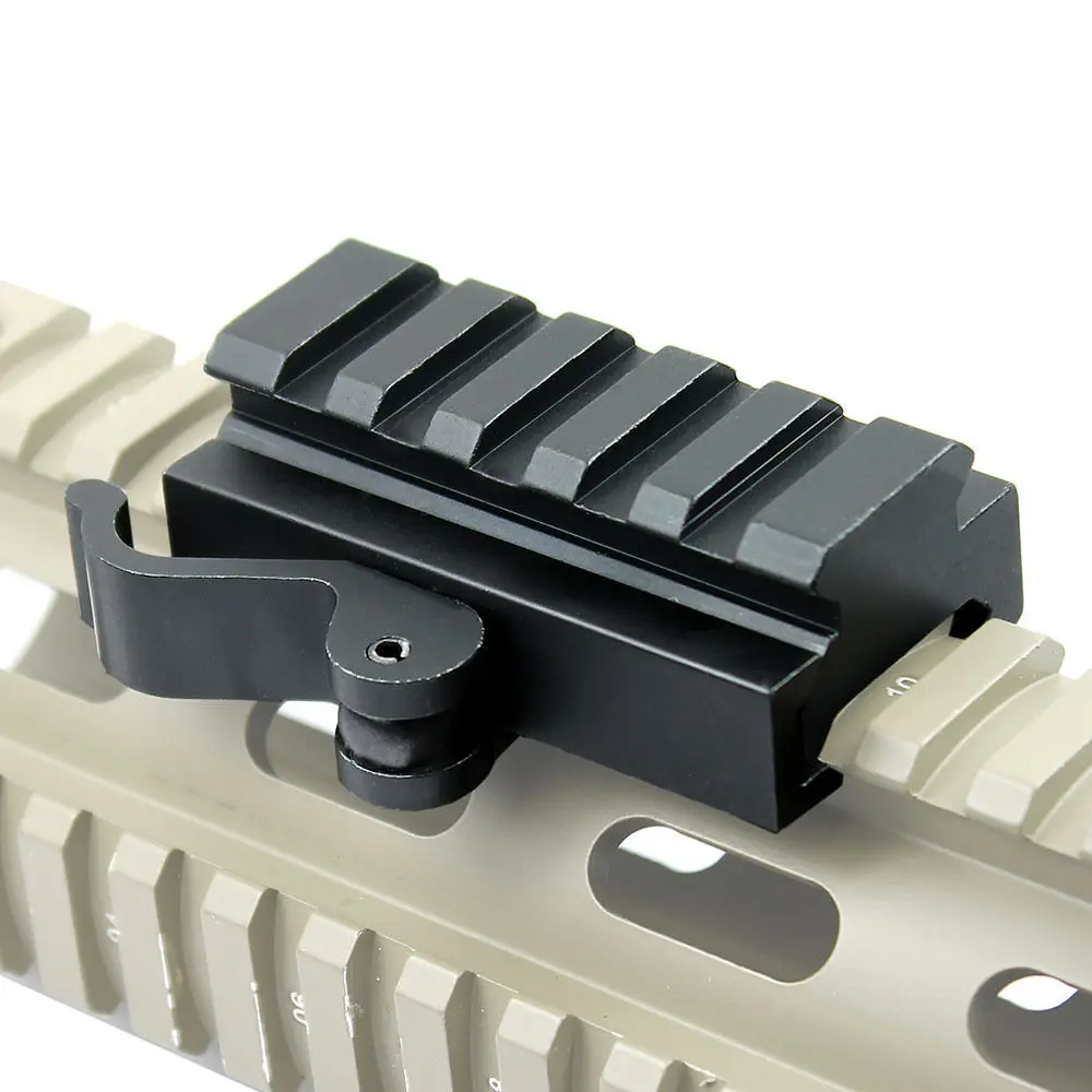 M4 M16 AR15 аксессуары Страйкбольное тактическое крепление QD Райзер подходит для 20 мм планка Вивера Пикатинни для охоты
M4 M16 AR15 аксессуары Страйкбольное тактическое крепление QD Райзер подходит для 20 мм планка Вивера Пикатинни для охоты