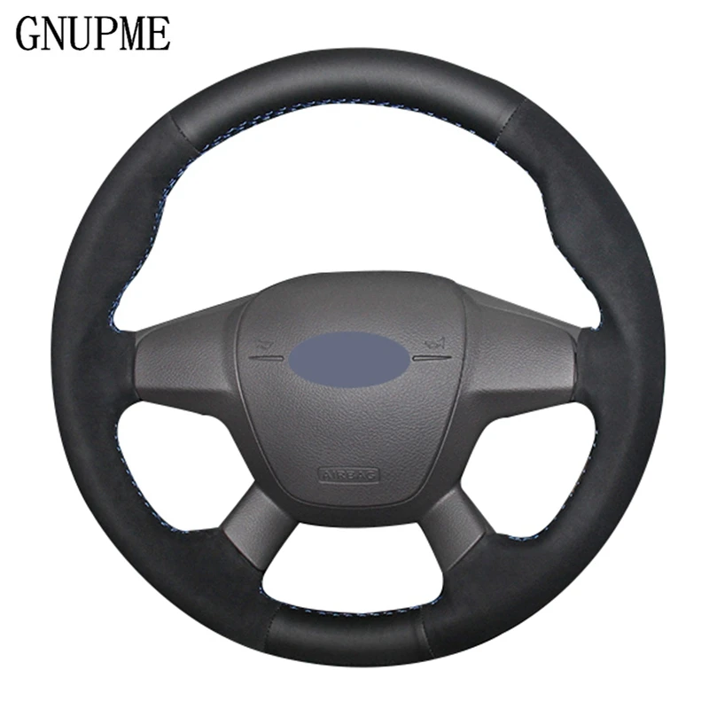 Black Genuine Leather Suede DIY Car Steering Wheel Cover for Ford Focus 3 2012-2014 KUGA Escape 2013-2016 C-MAX 2011-2014
Black Genuine Leather Suede DIY Car Steering Wheel Cover for Ford Focus 3 2012-2014 KUGA Escape 2013-2016 C-MAX 2011-2014
