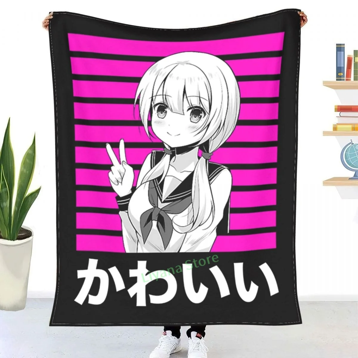 Kawaii Chan Cute Anime Throw Blanket 3D printed sofa bedroom decorative blanket children adult Christmas gift
Kawaii Chan Cute Anime Throw Blanket 3D printed sofa bedroom decorative blanket children adult Christmas gift