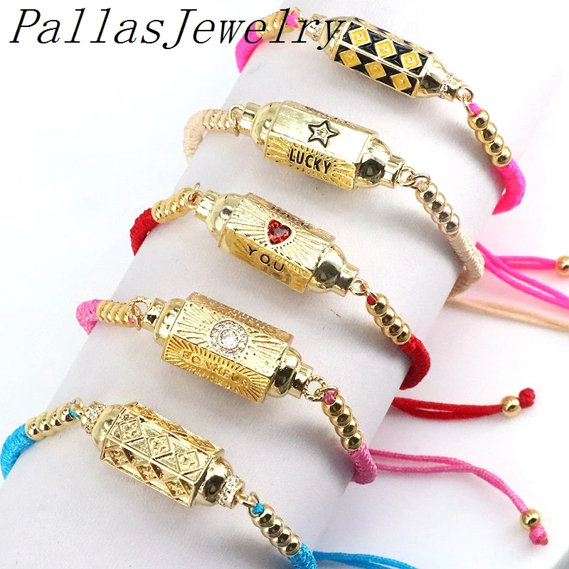 8Pcs Beautiful Gold Color Crystal Love Talisman lucky Bracelet Charms For Women Girls Fashion Cord Bangles Jewelry Party Gifts
8Pcs Beautiful Gold Color Crystal Love Talisman lucky Bracelet Charms For Women Girls Fashion Cord Bangles Jewelry Party Gifts