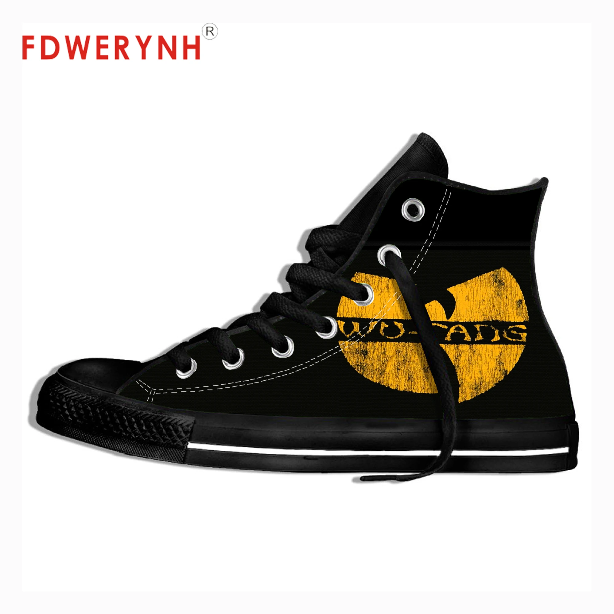 Men's Casual Shoes Wu Tang Clan Heavy Metal Music Fans Shoes Black High Top Cool Street Breathable Brand Classic Canvas Shoes
Men's Casual Shoes Wu Tang Clan Heavy Metal Music Fans Shoes Black High Top Cool Street Breathable Brand Classic Canvas Shoes