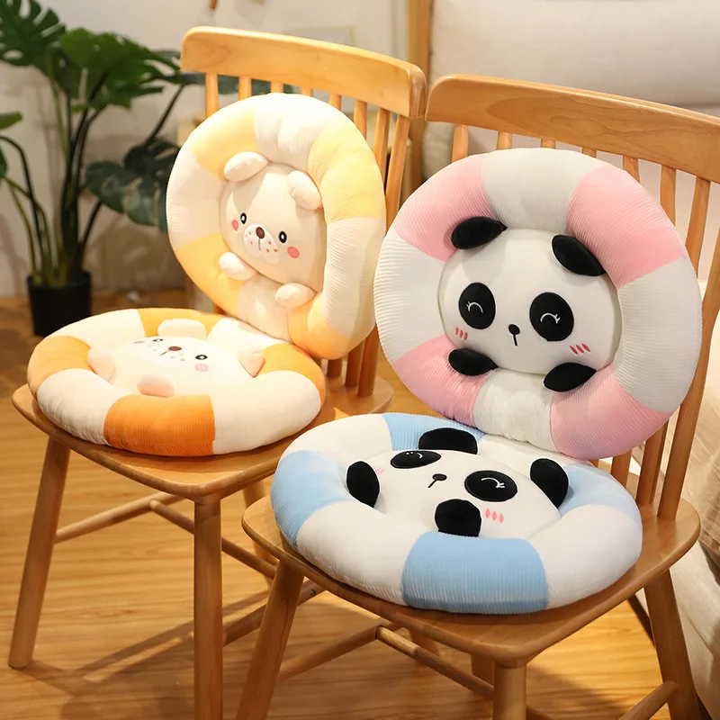 Cute Animal Round Cushion Panda Bear Plush Pillows Office Chair Seat Floor Soft Stuffed Cushion Pet Sleeping Mat Lovely Decor
Cute Animal Round Cushion Panda Bear Plush Pillows Office Chair Seat Floor Soft Stuffed Cushion Pet Sleeping Mat Lovely Decor