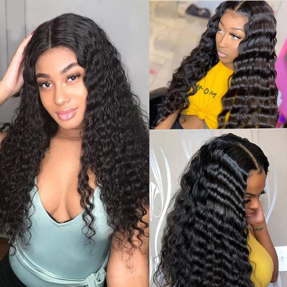 Gabrielle 13x6 Lace Front Wig Deep Wave Human Hair 6x6 Lace Closure Wig Brazilian Remy Glueless Deep Curly Lace Wigs on Sale
Gabrielle 13x6 Lace Front Wig Deep Wave Human Hair 6x6 Lace Closure Wig Brazilian Remy Glueless Deep Curly Lace Wigs on Sale