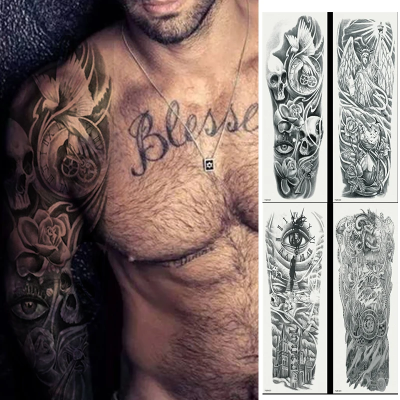 Waterproof Temporary Tattoo Sticker Thigh Sexy Arm Print Tramp Stamp Body Art Tattoo Supplies 170x480mm Randomly Send 10 Pieces
Waterproof Temporary Tattoo Sticker Thigh Sexy Arm Print Tramp Stamp Body Art Tattoo Supplies 170x480mm Randomly Send 10 Pieces
