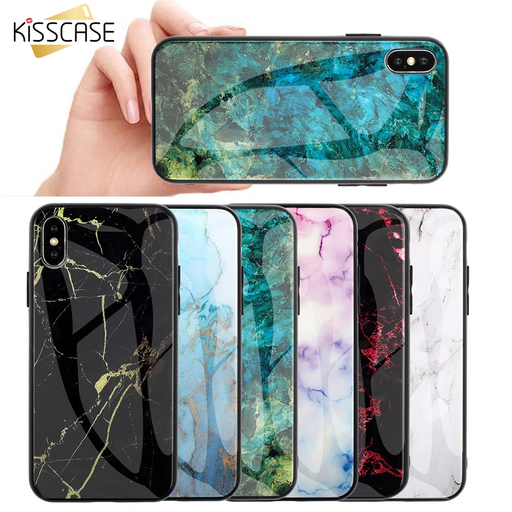 KISSCASE мраморный чехол для Samsung A50 A51 S20 S8 S9 S10 Plus стеклянный A71 Ultra s10 чехол|Бамперы| |
