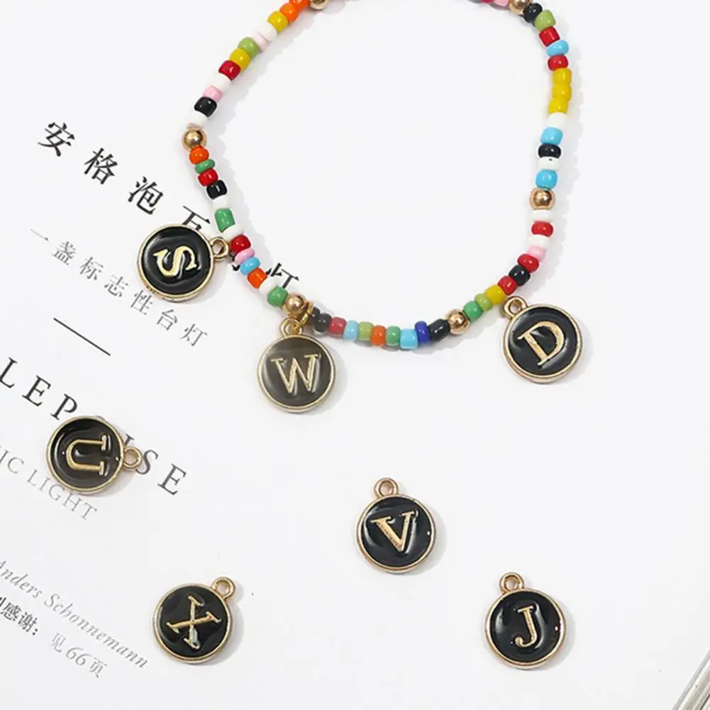 26Pcs Alphabet Letter DIY Mini A-Z Alloy Letter Charms Pendant for Necklace 
26Pcs Alphabet Letter DIY Mini A-Z Alloy Letter Charms Pendant for Necklace