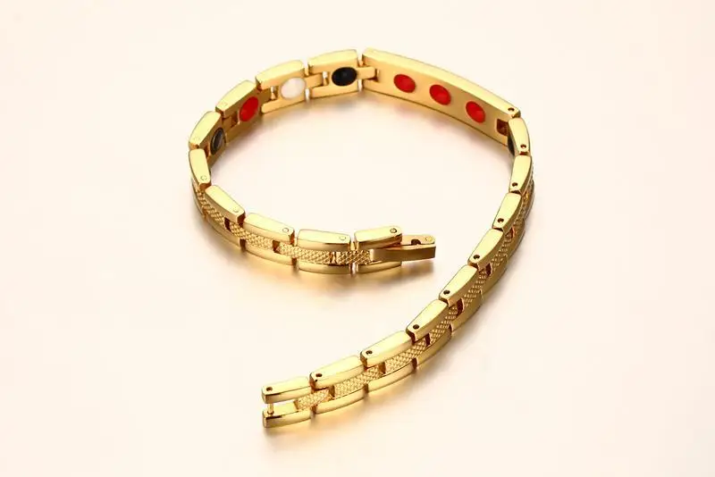 QWC SG20 arrival fashion jewelry for women birthday gift best selling gold color bracelet lover bracelet about 17cm size Magnet
QWC SG20 arrival fashion jewelry for women birthday gift best selling gold color bracelet lover bracelet about 17cm size Magnet