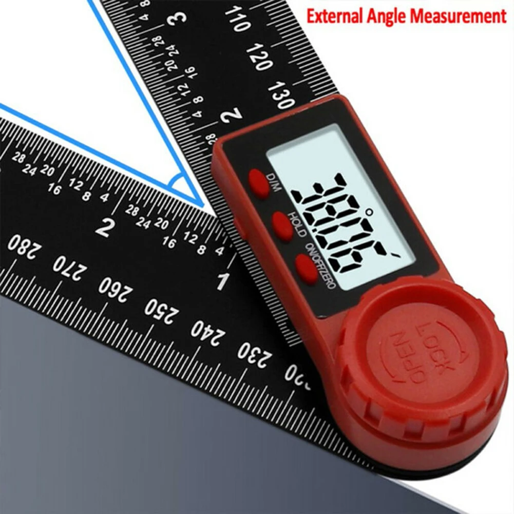LCD Digital Angle Finder Ruler 8-Inch Protractor Measure Tools 200mm Angle Gauge Brand New And High Quality 2020
LCD Digital Angle Finder Ruler 8-Inch Protractor Measure Tools 200mm Angle Gauge Brand New And High Quality 2020
