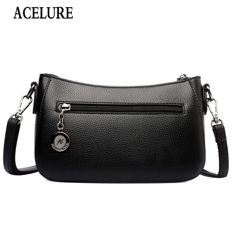 ACELURE Small Zipper Shoulder Bags for Women PU Leather Crossbody Bags Female Simple Style Flap Shopping Bags Ladies Handbags
ACELURE Small Zipper Shoulder Bags for Women PU Leather Crossbody Bags Female Simple Style Flap Shopping Bags Ladies Handbags