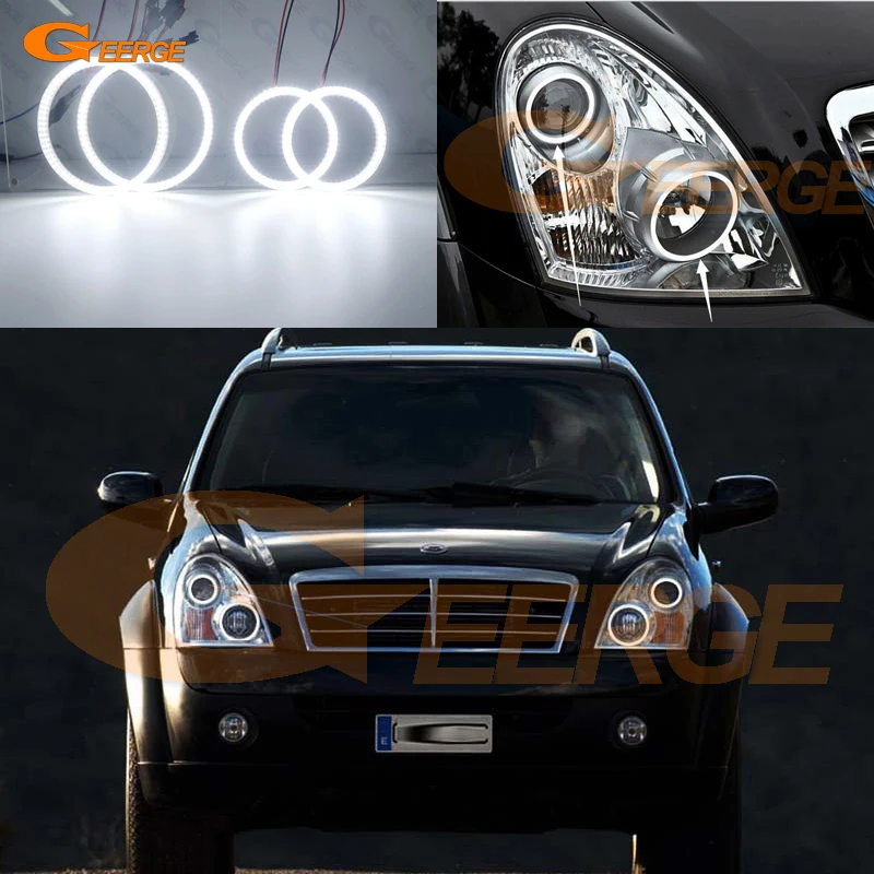 Для Ssangyong Rexton 2006 2007 2008 2009 2010 2011 2012 ультра яркий SMD светодиодный ангельские глазки набор колец Дневной светильник для стайлинга автомобиля
Для Ssangyong Rexton 2006 2007 2008 2009 2010 2011 2012 ультра яркий SMD светодиодный ангельские глазки набор колец Дневной светильник для стайлинга автомобиля