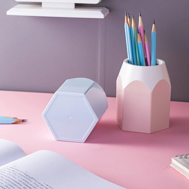 2 Pcs Student Exquisite Big Pencil Head Plastic Pen Holder Cute Cartoon Creative Pen Holder
2 Pcs Student Exquisite Big Pencil Head Plastic Pen Holder Cute Cartoon Creative Pen Holder