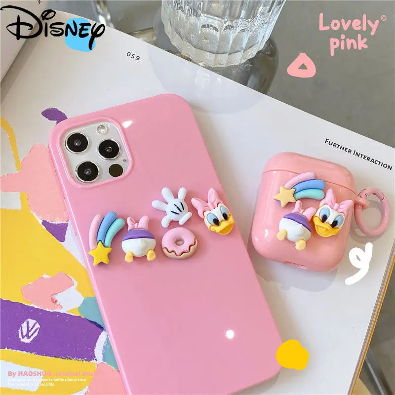 Disney Daisy for IPhone 7/8P/X/XR/XS/XSMAX/11/12Pro/12mini Cute Stereo Pink Silicone Phone Case
Disney Daisy for IPhone 7/8P/X/XR/XS/XSMAX/11/12Pro/12mini Cute Stereo Pink Silicone Phone Case