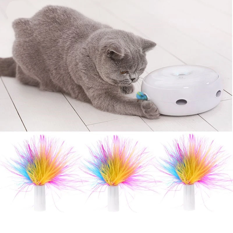 Pet Automatic Cat Interactive Toys Replace Feather Electronic Rotating Toy Replace Feather
Pet Automatic Cat Interactive Toys Replace Feather Electronic Rotating Toy Replace Feather