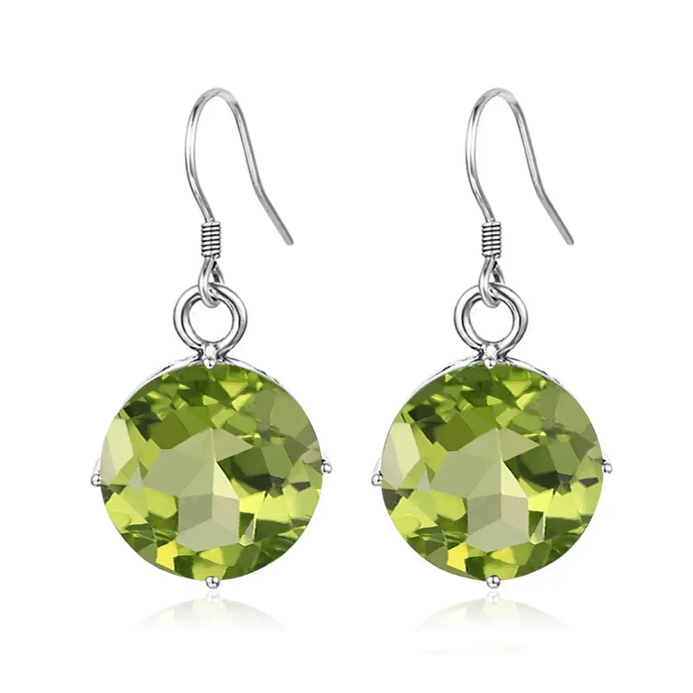 Szjinao Genuine Peridot Drop Earrings 925 Sterling Silver Earrings For Wome Earings Fashion Fine Jewellery 2020 For Best Friend
Szjinao Genuine Peridot Drop Earrings 925 Sterling Silver Earrings For Wome Earings Fashion Fine Jewellery 2020 For Best Friend