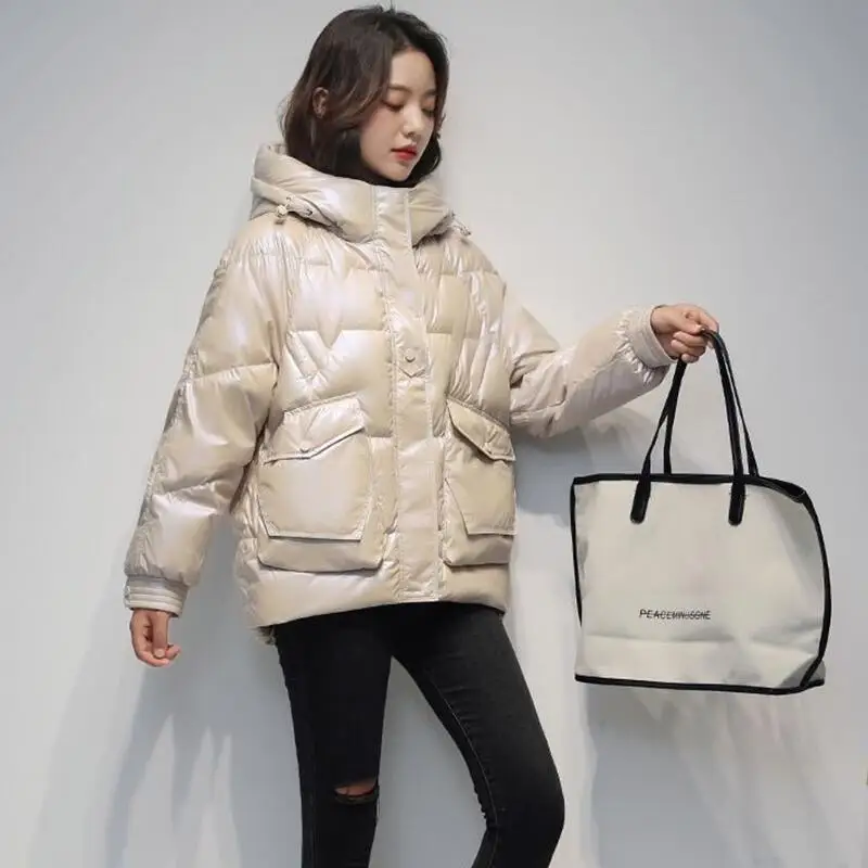 Women Down Jacket Winter New 2021 Coats Winter Women Down Coat Short Slim Thick Warm Pakras Female Jackets Black Fashion 
Women Down Jacket Winter New 2021 Coats Winter Women Down Coat Short Slim Thick Warm Pakras Female Jackets Black Fashion