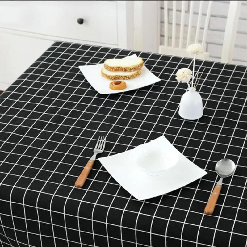 Table Cloth Tablecloth Elegant Simple Plaid Plaid Plaid Dinning Room Decoration Cover Home B&W Dustproof Cotton+Linen Dinner
Table Cloth Tablecloth Elegant Simple Plaid Plaid Plaid Dinning Room Decoration Cover Home B&W Dustproof Cotton+Linen Dinner