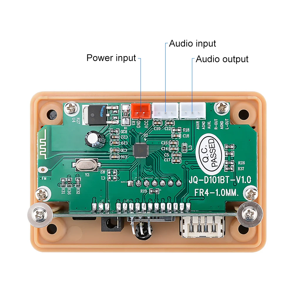 Плата аудио декодера AIYIMA совместимая с Bluetooth mp3-плейер FM-радио USB MMC SD MMA-карта