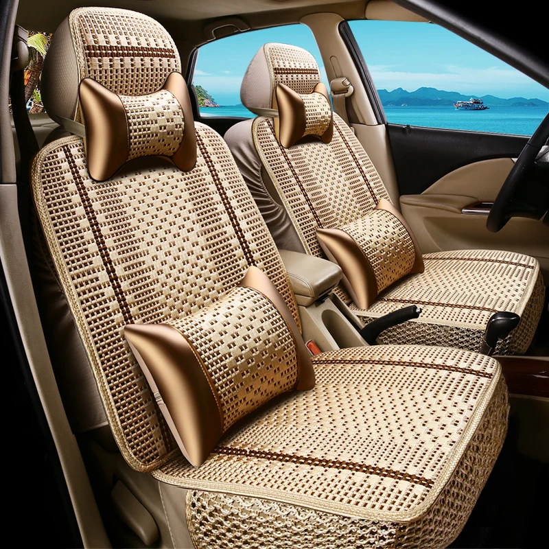 Universal Ice Silk Car Seat Covers For Toyota Corolla Camry Rav4 Auris Prius Yalis Avensis SUV auto accessorieo Acura 90% Cars
Universal Ice Silk Car Seat Covers For Toyota Corolla Camry Rav4 Auris Prius Yalis Avensis SUV auto accessorieo Acura 90% Cars