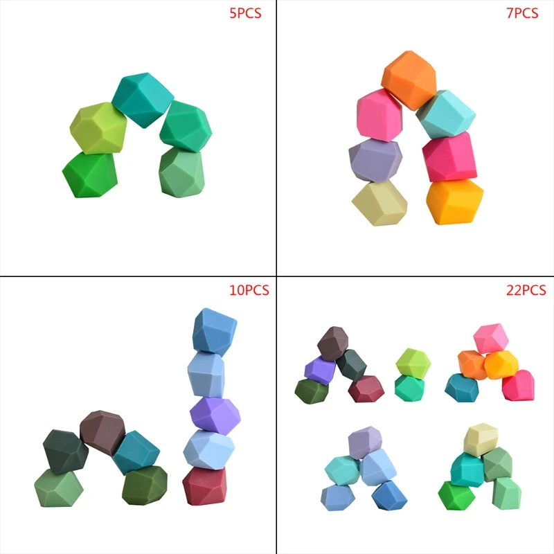 5/7/10/22Pcs Kids Creative Educational Toys Children Rainbow Silicone Colored Stone Stacking Game Building Block Gifts
5/7/10/22Pcs Kids Creative Educational Toys Children Rainbow Silicone Colored Stone Stacking Game Building Block Gifts