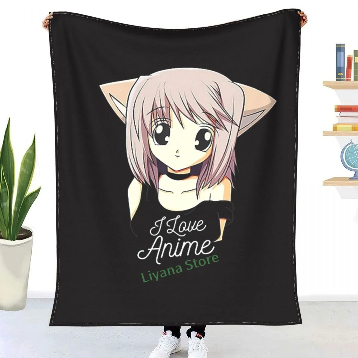 I Love Anime, Cute Anime Girl Japanese Gift Throw Blanket 3D printed sofa bedroom decorative blanket children adult Christmas
I Love Anime, Cute Anime Girl Japanese Gift Throw Blanket 3D printed sofa bedroom decorative blanket children adult Christmas