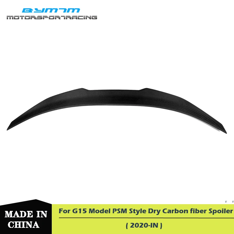 Car exterior decoration PSM Style Excellent Dry Carbon fiber Spoiler For BMW 8 Series G15 F92 M8
Car exterior decoration PSM Style Excellent Dry Carbon fiber Spoiler For BMW 8 Series G15 F92 M8