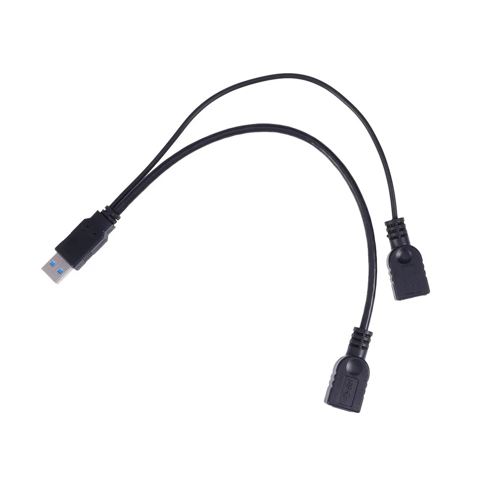 2 в 1 кабель для передачи данных Micro USB 3 0 концентратор штекер гнездо Двойные Порты