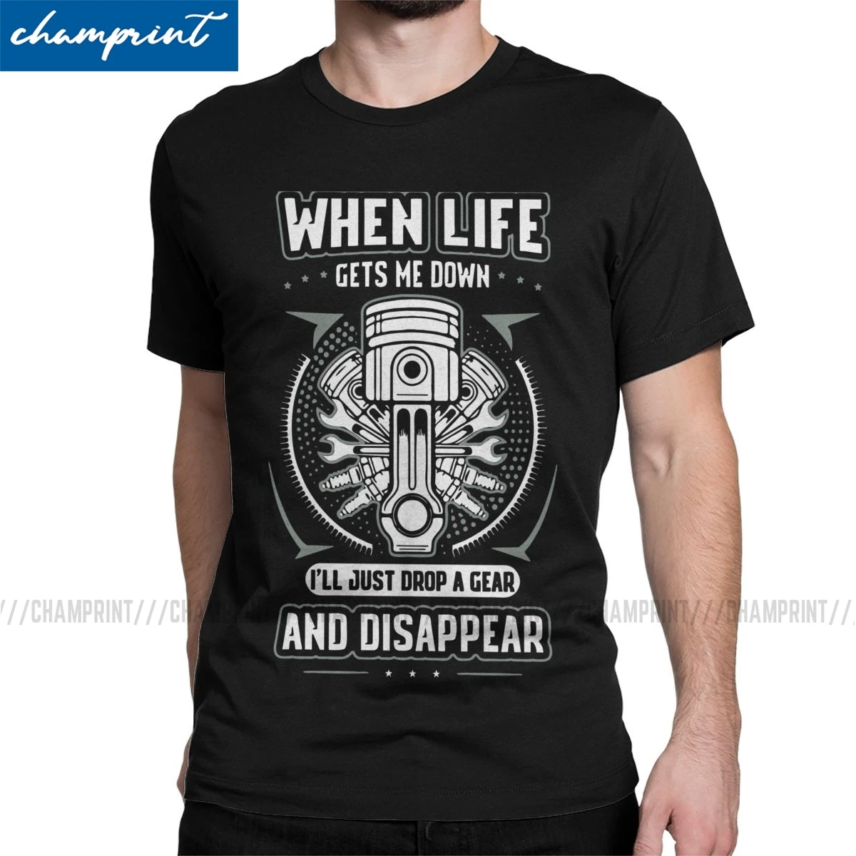 Vintage When Life Gets You Down Just Drop Gear And Disappear T-Shirt Men T Shirt Motorcycle Biker Streetwear Tee Shirt Gift Top
Vintage When Life Gets You Down Just Drop Gear And Disappear T-Shirt Men T Shirt Motorcycle Biker Streetwear Tee Shirt Gift Top