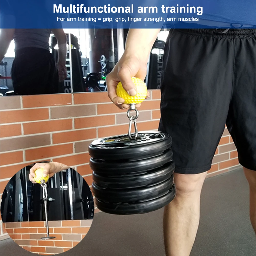 Muscles Grip Strength Train Balls Hand Grips Strength Trainer Exercise Hand Grip Ball Exerciser Boosts Endurance Explosiveness
Muscles Grip Strength Train Balls Hand Grips Strength Trainer Exercise Hand Grip Ball Exerciser Boosts Endurance Explosiveness