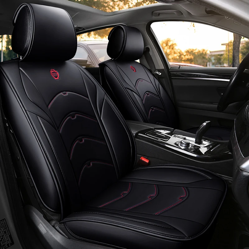 Motocovers New Car Seat Covers For Sedan SUV Durable Leather Universal Five Seats Set For 5 Seater For Front Back Seats P2052
Motocovers New Car Seat Covers For Sedan SUV Durable Leather Universal Five Seats Set For 5 Seater For Front Back Seats P2052