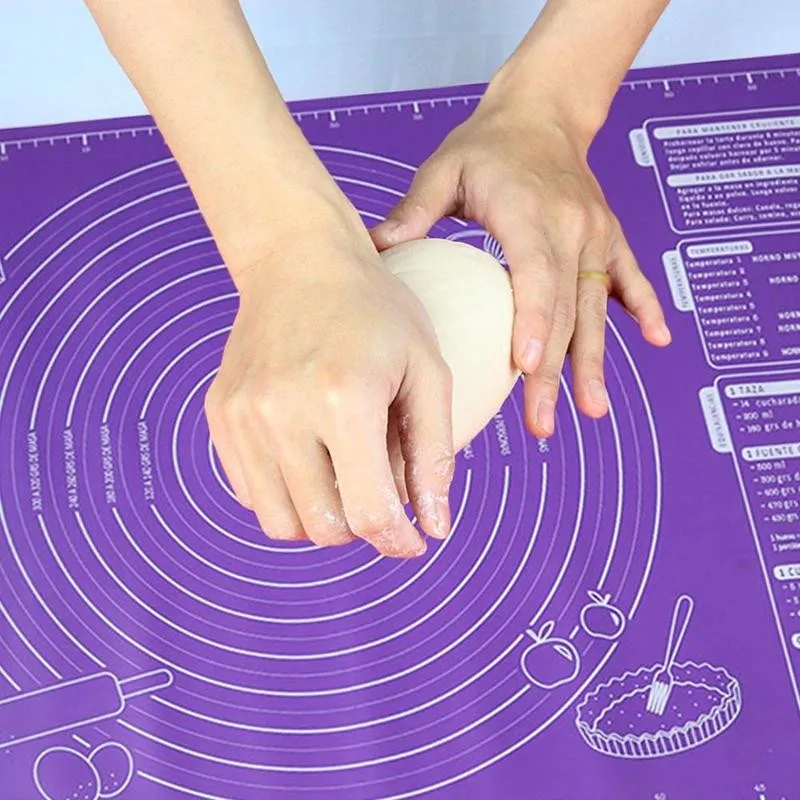 45x60cm Silicone Pad Baking Mat For Rolling Dough Pizza Dough Non-stick Maker Holder Home Kitchen Tools Silicone Pad Baking Mat
45x60cm Silicone Pad Baking Mat For Rolling Dough Pizza Dough Non-stick Maker Holder Home Kitchen Tools Silicone Pad Baking Mat