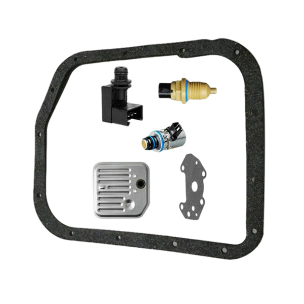 Governor Pressure Sensor Solenoid Valve Kit Transmission Filter Kit with Solenoid & Sensor Fit for A518 A618 2000+ Replacement
Governor Pressure Sensor Solenoid Valve Kit Transmission Filter Kit with Solenoid & Sensor Fit for A518 A618 2000+ Replacement