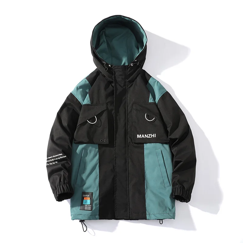 Plus Size Clothes Men Fashion Hooded Jacket Men's 2021 Spring and Autumn Trendy Color Stitching Enlarged Windbreaker Jacket
Plus Size Clothes Men Fashion Hooded Jacket Men's 2021 Spring and Autumn Trendy Color Stitching Enlarged Windbreaker Jacket