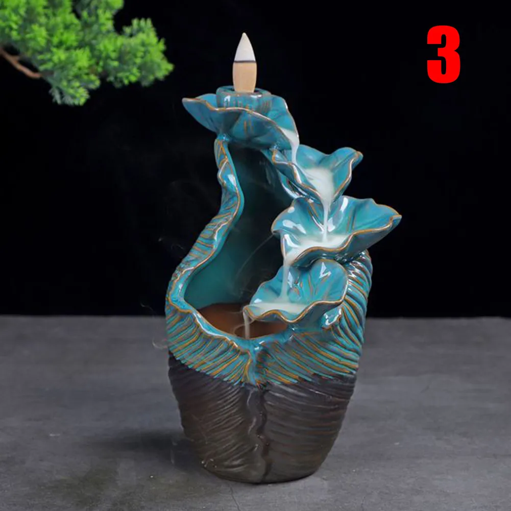 Home Tea House Decoration Ornaments Waterfall Smoke Backflow Incense Burner For Holiday Gift Fresh Air Aroma Censer
Home Tea House Decoration Ornaments Waterfall Smoke Backflow Incense Burner For Holiday Gift Fresh Air Aroma Censer