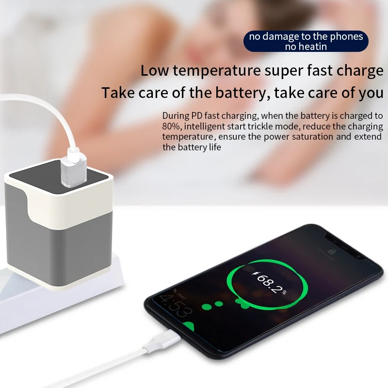 Quick Charge 3.0 For iphone Mobile Phone Charger PD20W Fast Chargers Mini Adapter Aluminum Alloy Plug For iphone X/XR/12/12 Pro
Quick Charge 3.0 For iphone Mobile Phone Charger PD20W Fast Chargers Mini Adapter Aluminum Alloy Plug For iphone X/XR/12/12 Pro
