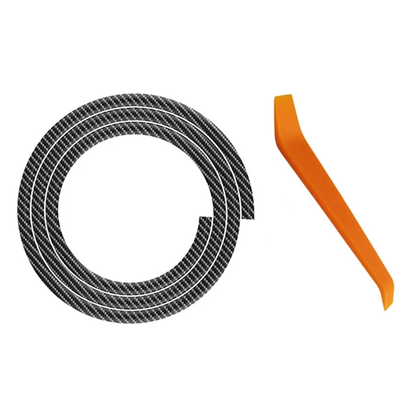 Car Universal Carbon Fiber Dashboard Edges Gaps Sealing Strip Front Windshield Gap Filling Strips Car Interior Trim Parts 1.6M
Car Universal Carbon Fiber Dashboard Edges Gaps Sealing Strip Front Windshield Gap Filling Strips Car Interior Trim Parts 1.6M