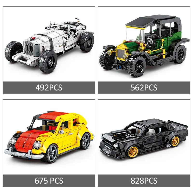 City Technical Mechanical Pull Back Beetle Classic Racing Car Building Blocks Creator Supercar Vehicle MOC Bricks Toy For kids
City Technical Mechanical Pull Back Beetle Classic Racing Car Building Blocks Creator Supercar Vehicle MOC Bricks Toy For kids