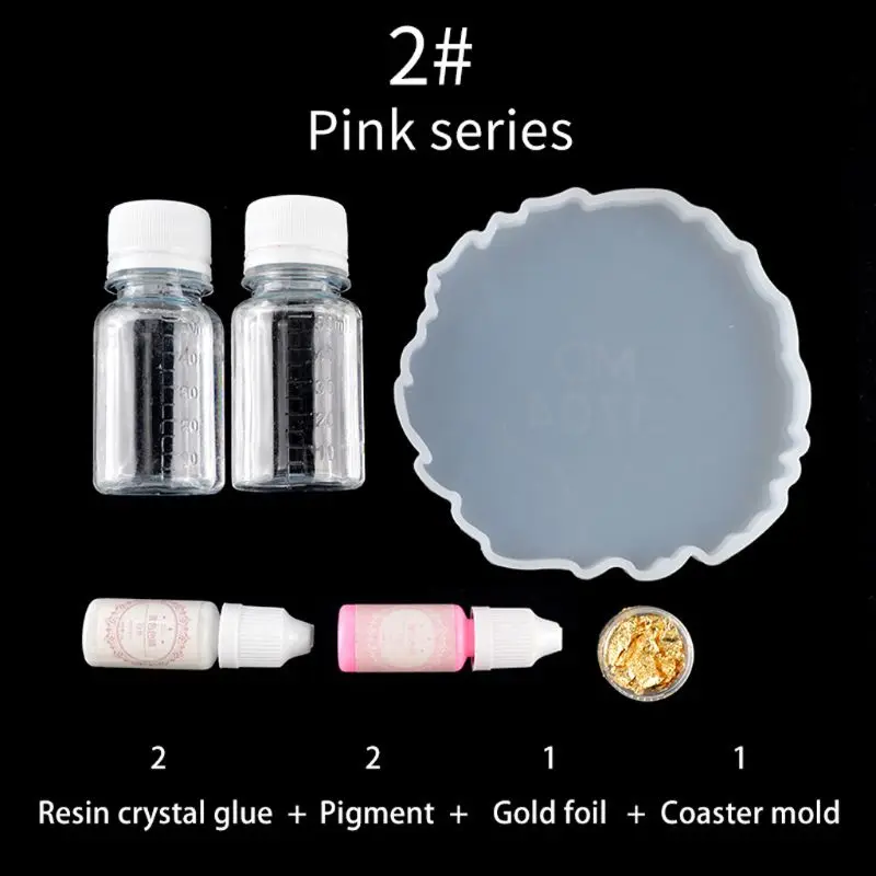 Resin Casting Coaster Pigment Molds Kit Resin Silicone Coaster Molds Geode Agate Epoxy Coaster Molds Art Crafts Tool
Resin Casting Coaster Pigment Molds Kit Resin Silicone Coaster Molds Geode Agate Epoxy Coaster Molds Art Crafts Tool